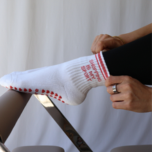 Load image into Gallery viewer, Shopping Is My Sport Grippy Sock