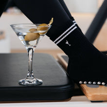 Load image into Gallery viewer, Martini Grippy Socks