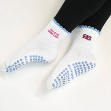 Load image into Gallery viewer, This and His Credit Card Grippy Socks