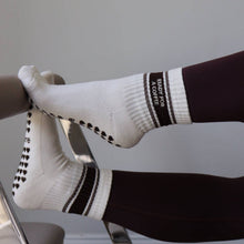 Load image into Gallery viewer, Ready for a Coffee Grippy Socks