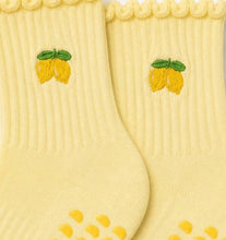 Load image into Gallery viewer, Lemon Grippy Socks
