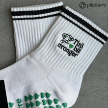 Load image into Gallery viewer, Tini Bit Stronger Grippy Socks

