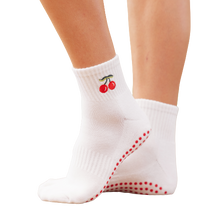Load image into Gallery viewer, Very Cherry Grippy Socks

