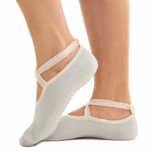 Load image into Gallery viewer, Gray Ballet Grippy Socks
