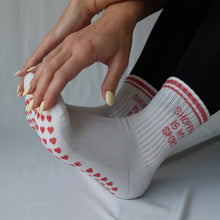 Load image into Gallery viewer, Shopping Is My Sport Grippy Sock
