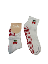 Load image into Gallery viewer, Very Cherry Grippy Socks
