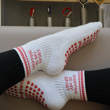 Load image into Gallery viewer, Shopping Is My Sport Grippy Sock
